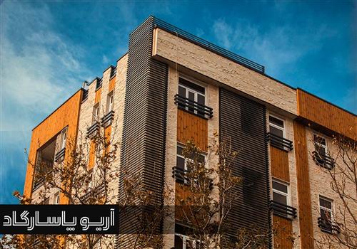 اجرای نمای ترمووود لونا لواسانات آقای ادیب پور  